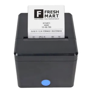 80mm Thermal Billing Printer with Autocutter (USB + Bluetooth + LAN + WIFI)