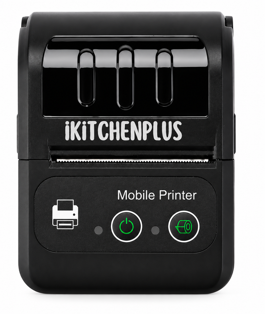 58mm Mini Portable Inkless Thermal Printer with Bluetooth Connectivity